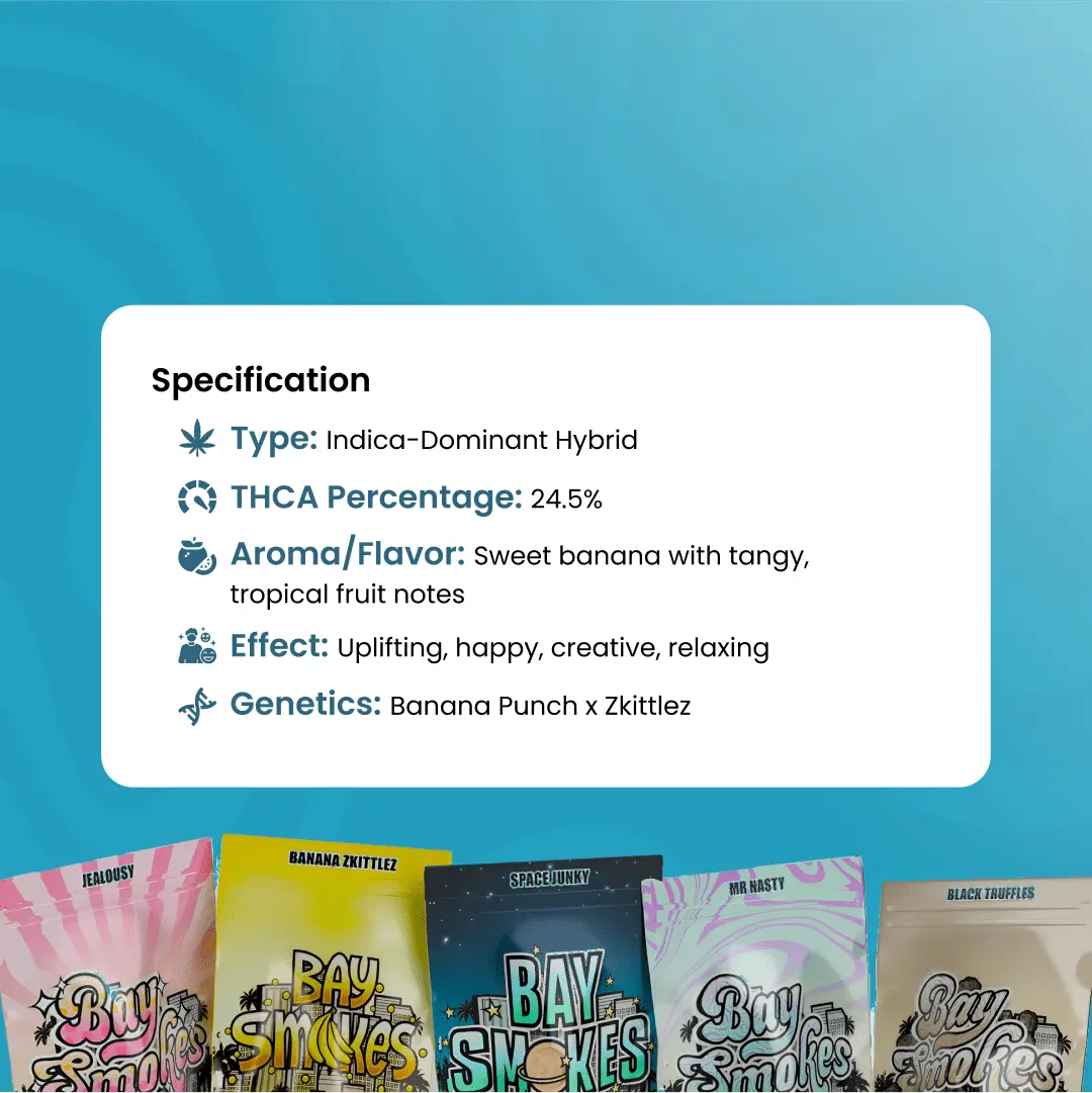Banana_Zkittles_THCa_Flower_Specification