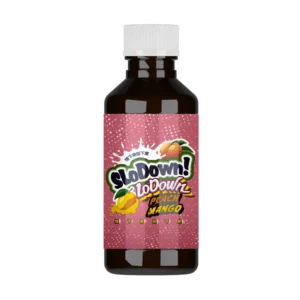 SloDown LoDown Peach Mango THC Syrup